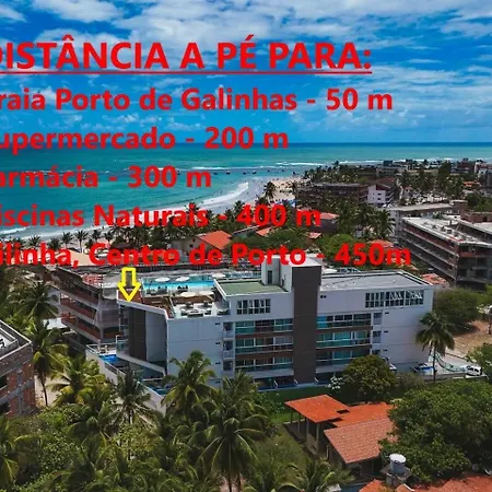 Pé na Areia Flats em Porto de Galinhas-3